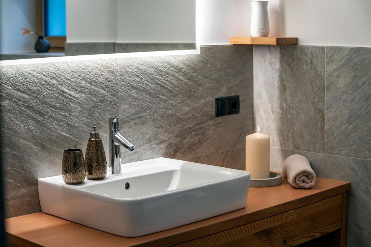 Apartmán Mesnerhof Valles Exteriér fotografie
