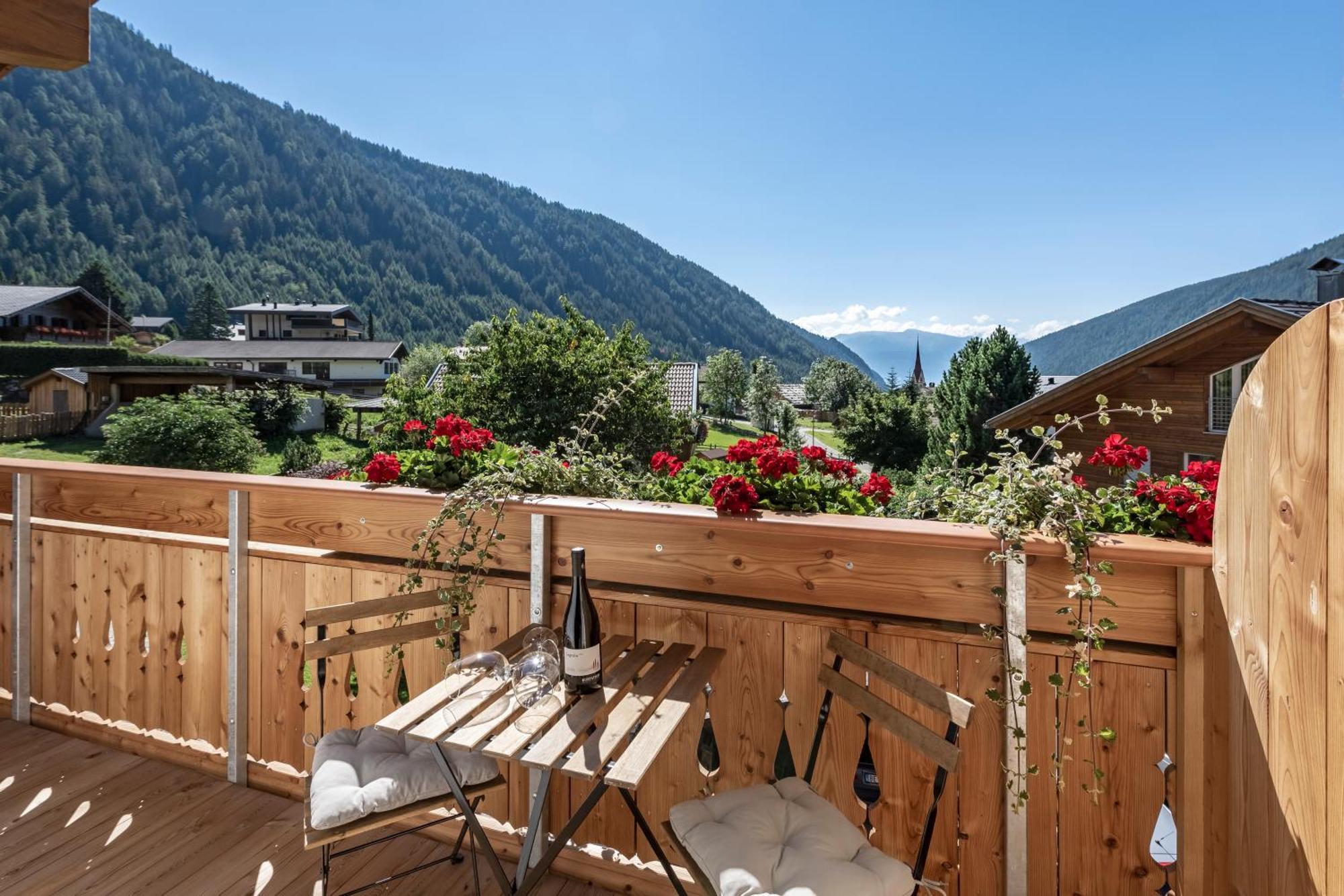 Apartmán Mesnerhof Valles Exteriér fotografie